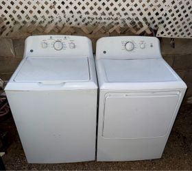 Washer and dryer set GE High efficiency