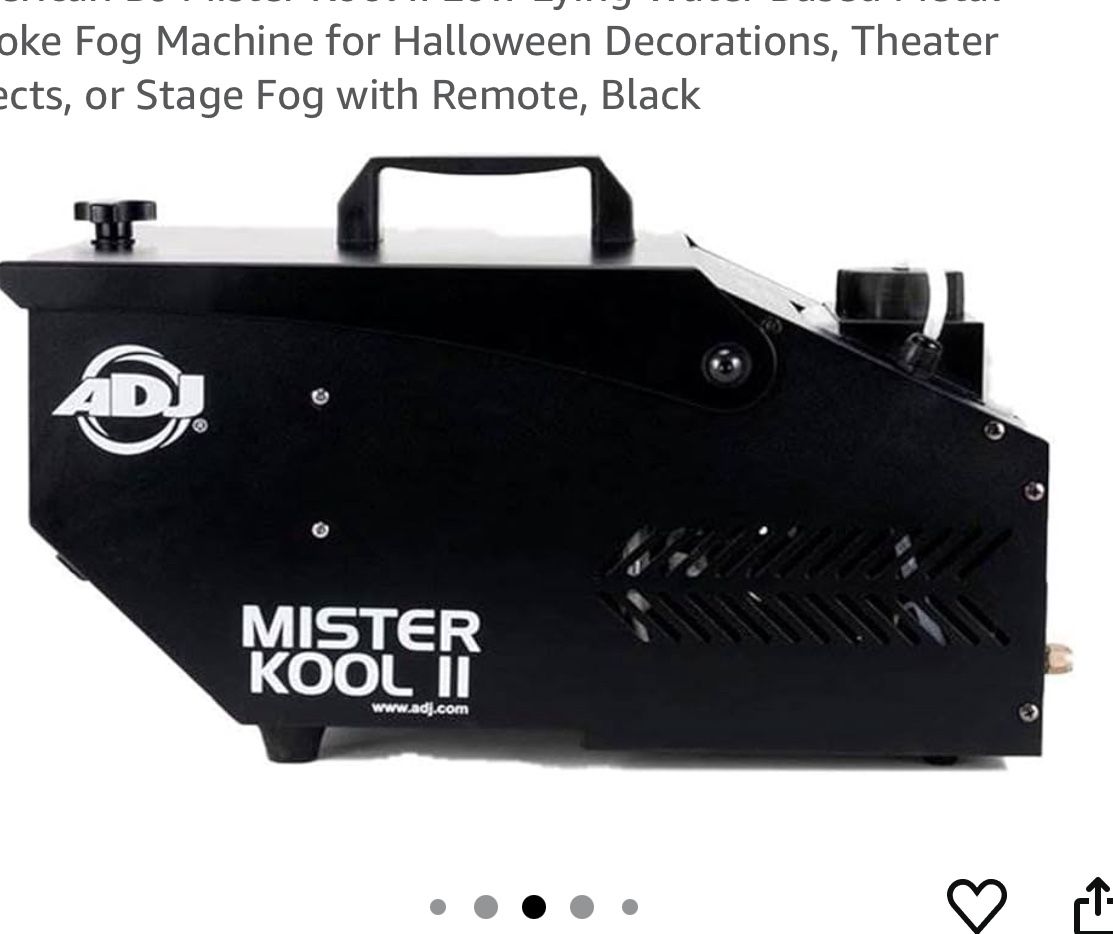 Mister Cool Fog Machine 700 Watt Open Box