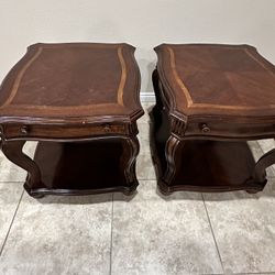 Wood End Tables