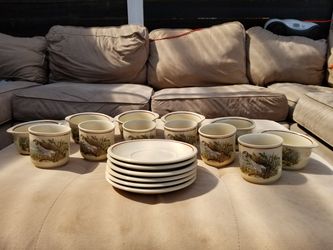 Antique German dishes