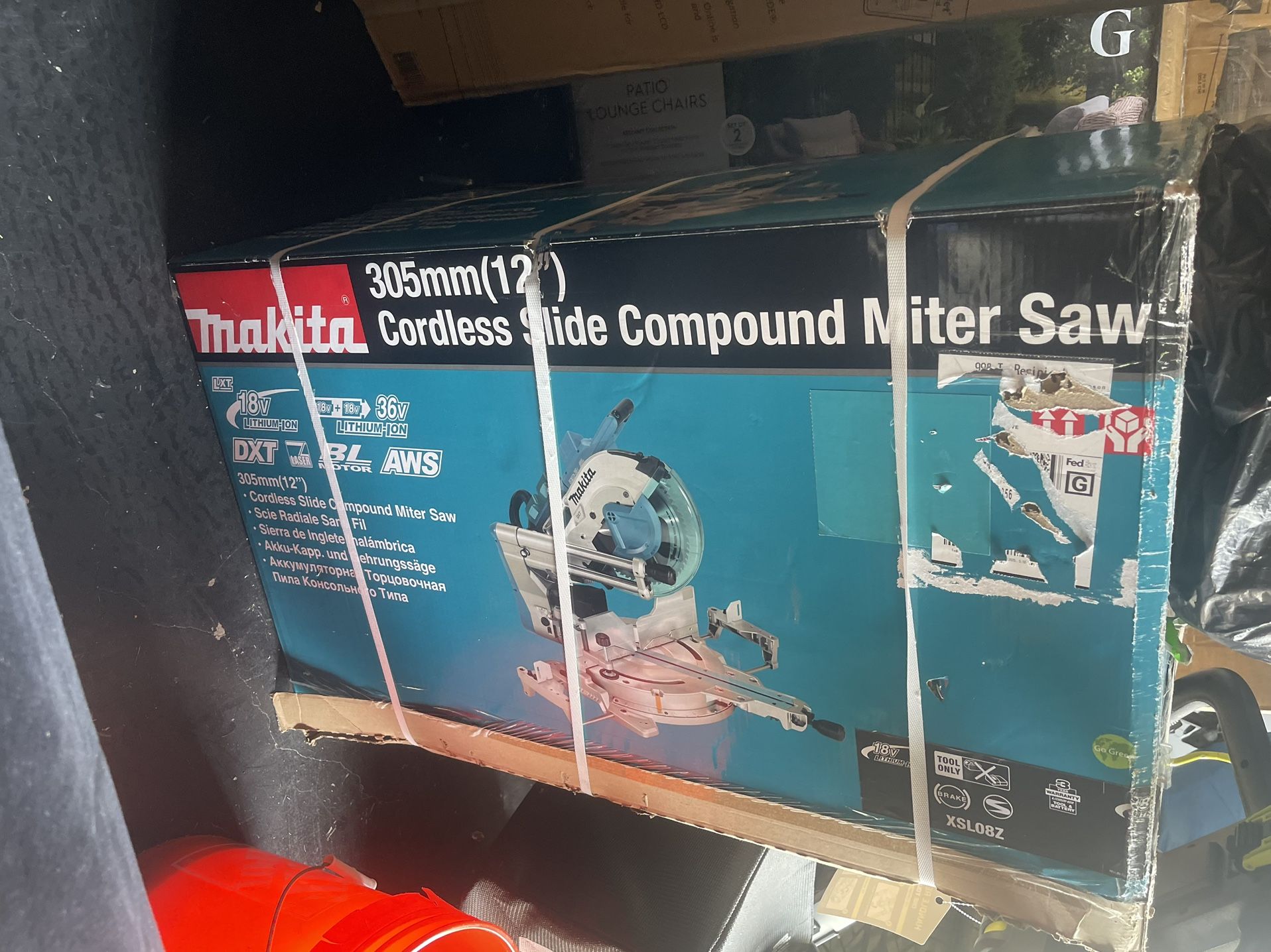18V X2 LXT Lithium-Ion (36V) 12 in. Brushless Cordless Dual-Bevel Sliding Compound Miter Saw Laser Kit (5.0 Ah)