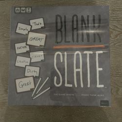 BOARD GAME BLANK SLATE