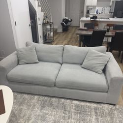 Cole & Rye Stain-Resistant Fabric Sofa