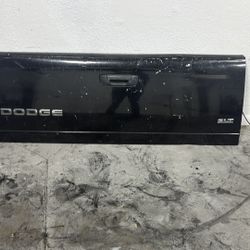 Dodge Tailgate from a Black 02-08 Pickup truck 