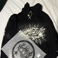 Black  Hellstar Hoodie