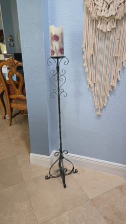 Stand Alone  Candle Holder