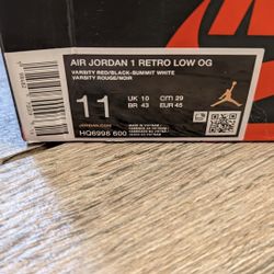 Jordan 1 Retro Low OG