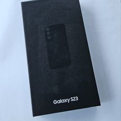 Samsung Galaxy S23 - Factory Sealed, Charcoal Black, 128GB, Unlocked