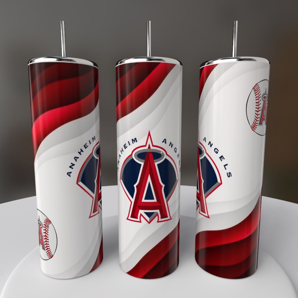 Los Angeles Angels Baseball Tumbler