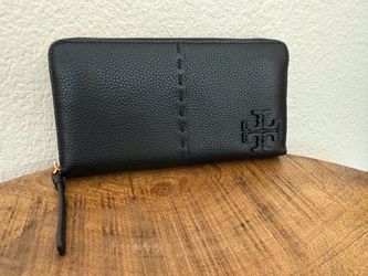 Tory Burch Women Black Wallet New