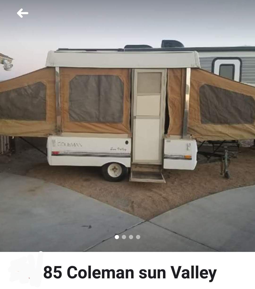 Coleman Pop Up Camper