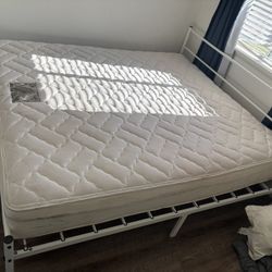 Free King Bed (frame and Mattress)