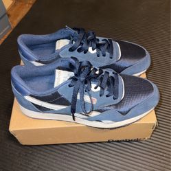 Reebok Classic Nylon Navy Blue Size 9 Men 