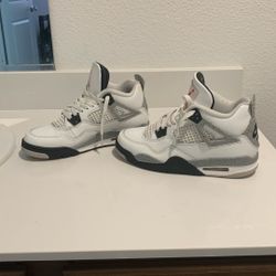 Jordan Grey Cement 4s REAL Size 6.5y Men’s/8.5 Woman’s 