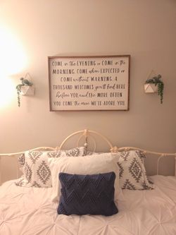Farmhouse wall sign