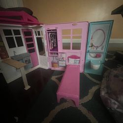 Barbie House, Car, Barbies, Clothes