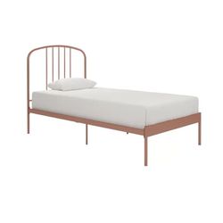 Rose Gold Twin Bed Frame