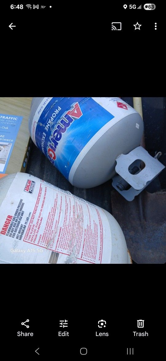 Empty Propane Tanks Empty