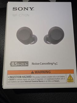 Sony WF-C710N Wireless Noise Canceling Earbuds