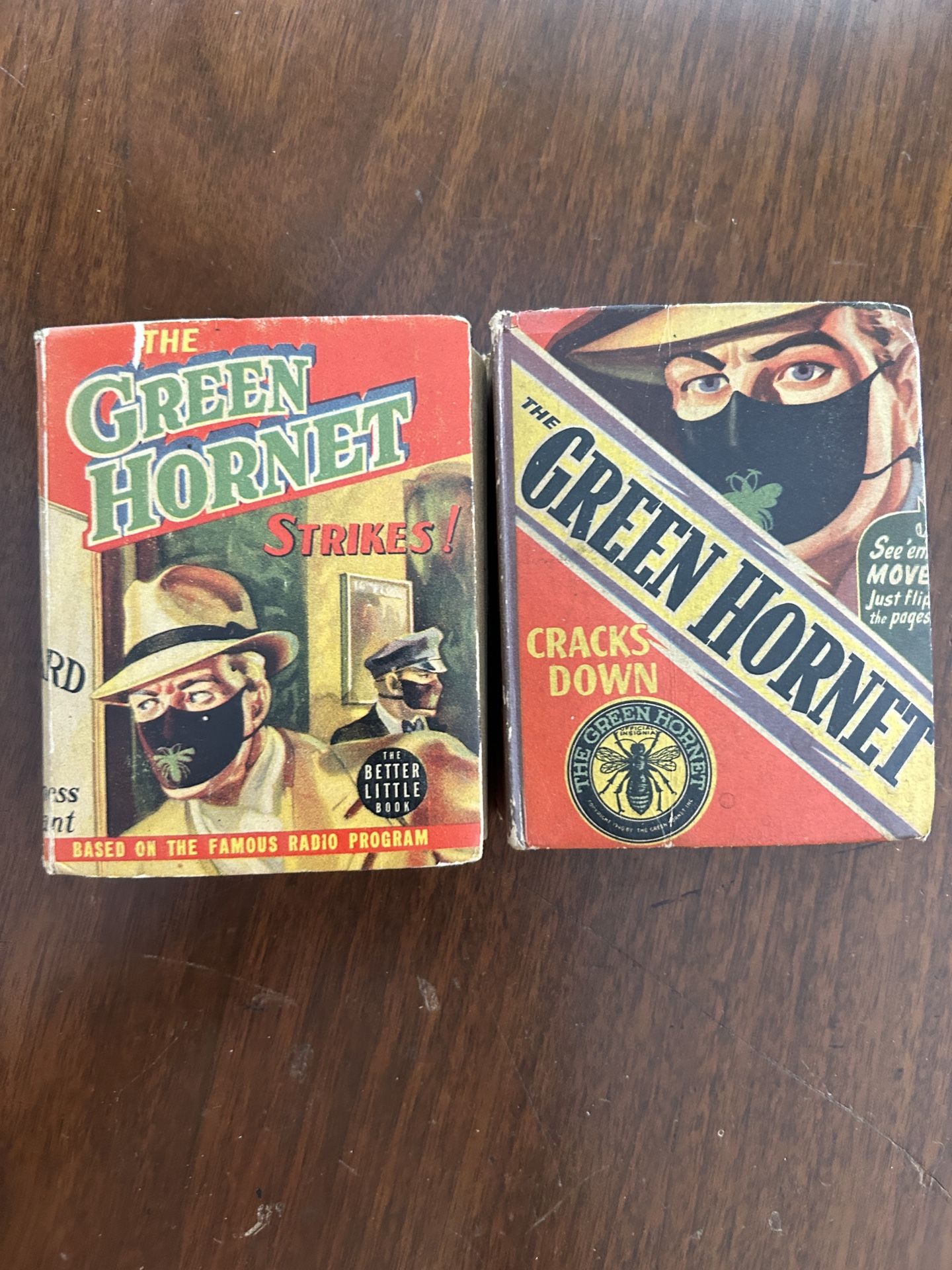 The Green Hornet But A Little Book Lot Of Two Circa 1940S Vintage Children’s Books