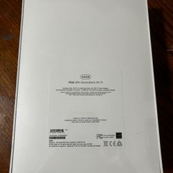 Ipad 9th Gen 64GB