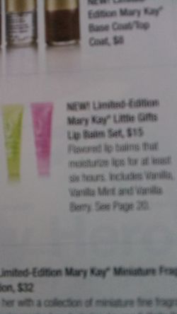 MK lip balms and hand cream