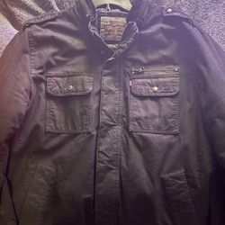 Black Levi's Strauss Jacket - Men's