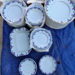 Real English Ironstone China Sets/ Verushka/ 100 English Made