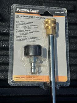 36 in pressure washer wand quick connect and release