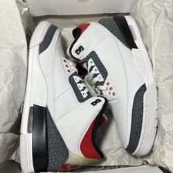 Air Jordan 3 Retro Se Fire Red Denim 2020