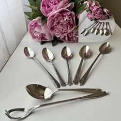 Antique Silverplate Spoon Collection (USA, 1903–1936) — 7 Pieces