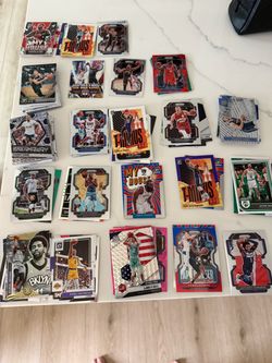 Lot of Panini Basketball Cards. All hits/inserts of top players
