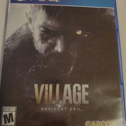 Resident Evil Village. Brand New. Ps4 And Ps5