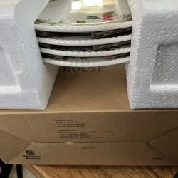 Platos Navideños Princess House 