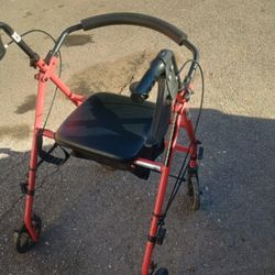 Drive Red Duet Walker