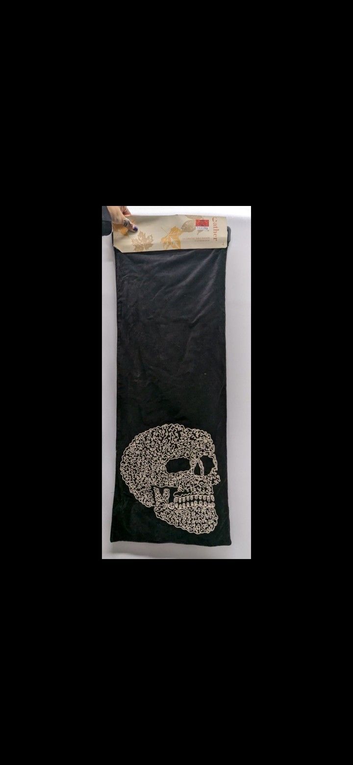 Halloween Skull Table Runner