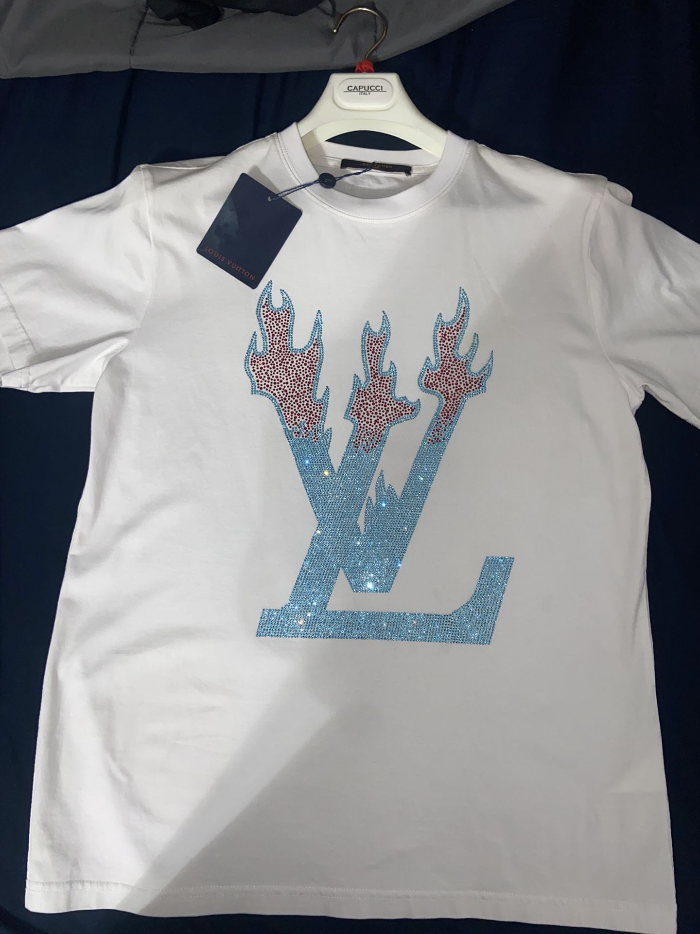 Louis Vuitton Rhinestone Shirt Medium