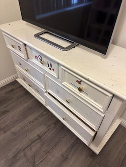 White IKEA Dresser
