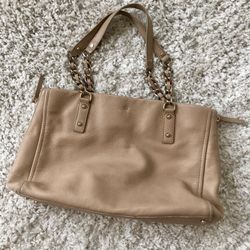 Kate Spade Rose Gold Purse/Bag with Gold Accents