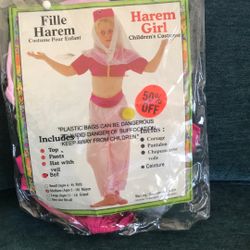 Fille Haram Costume Medium Ages 7-10