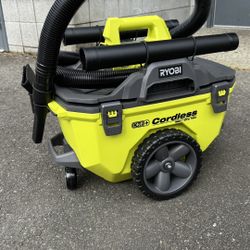 Ryobi 18-Volt ONE+ 6 Gal. Cordless Wet/Dry Vacuum