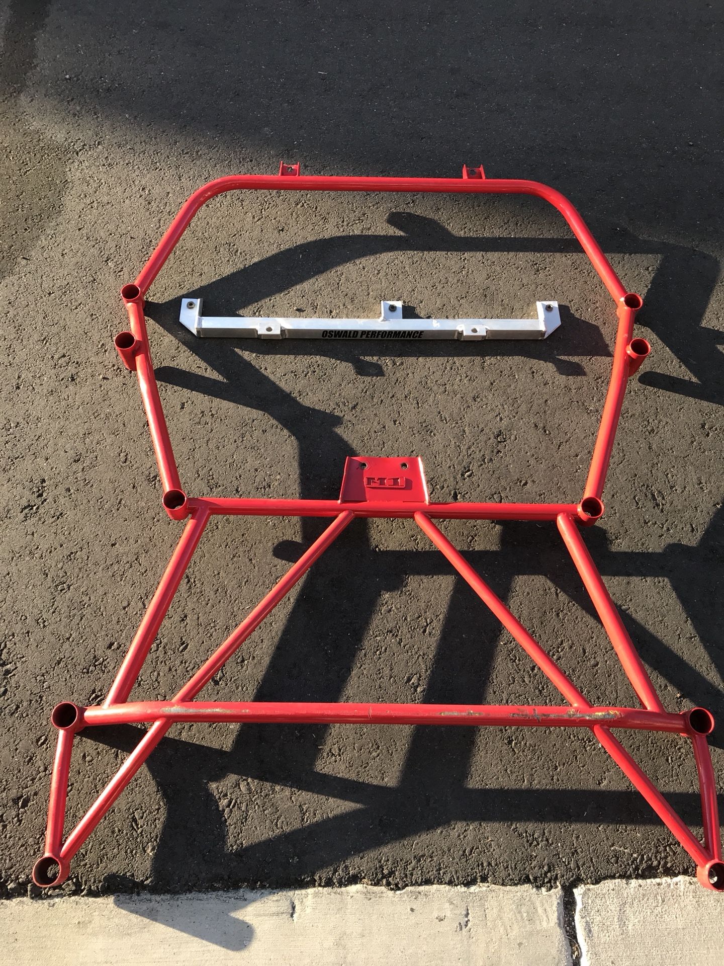 M1 Subframe Brace and Oswald Perfornce Underpanel Bracket for 02-07 Subaru WRX/STI