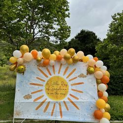 Baby Shower Banner- Sunshine Sun Party
