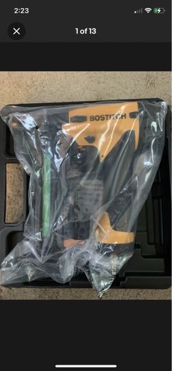 BOSTITCH 18 -Gauge 7/32-in Narrow crown Finish Pneumatic Stapler