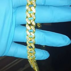 Gold Cuban Chain For Mens