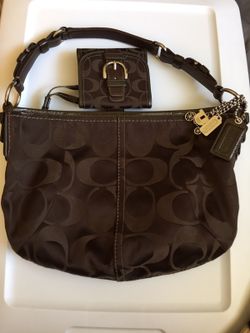 Coach purse and wallet
