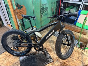Pedego Trail Tracker Fat Tire E-Bike - Low Miles, Heavy Duty 749W Motor