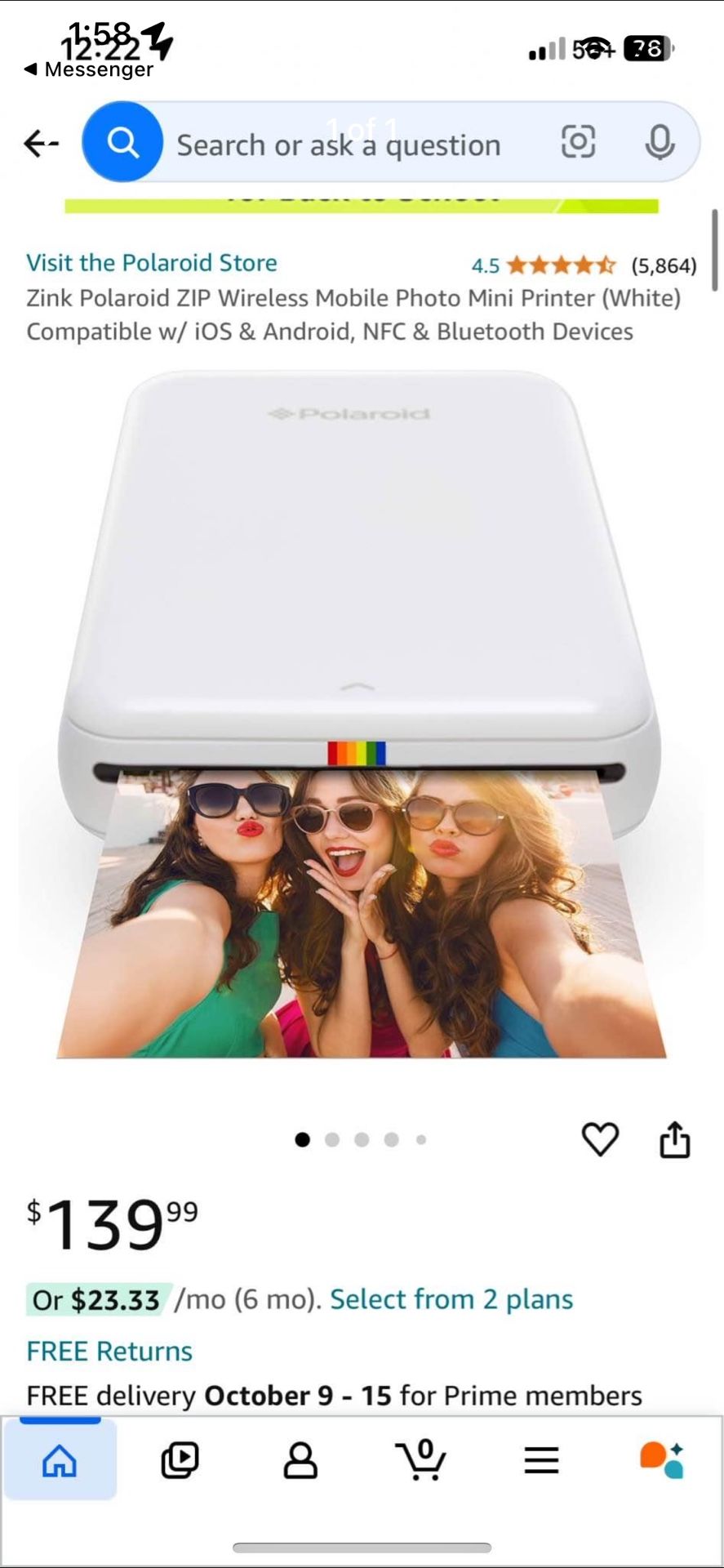 Polaroid camera