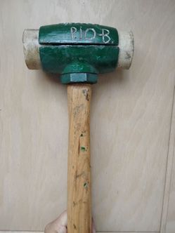 Garland No. 4 Split-Head Rawhide Mallet