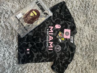 Bape inter mami jersey